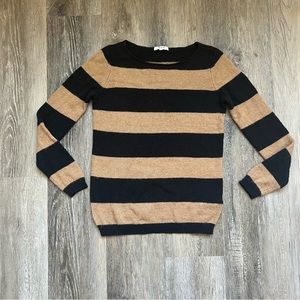 Madewell striped crewneck sweater
